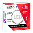 Светильник LightPhenomenON Downlight LT-TP-DL-04-18W-6500K накладной круглый Ф170 LED - Светильники - Светильники DOWNLIGHT - omvolt.ru